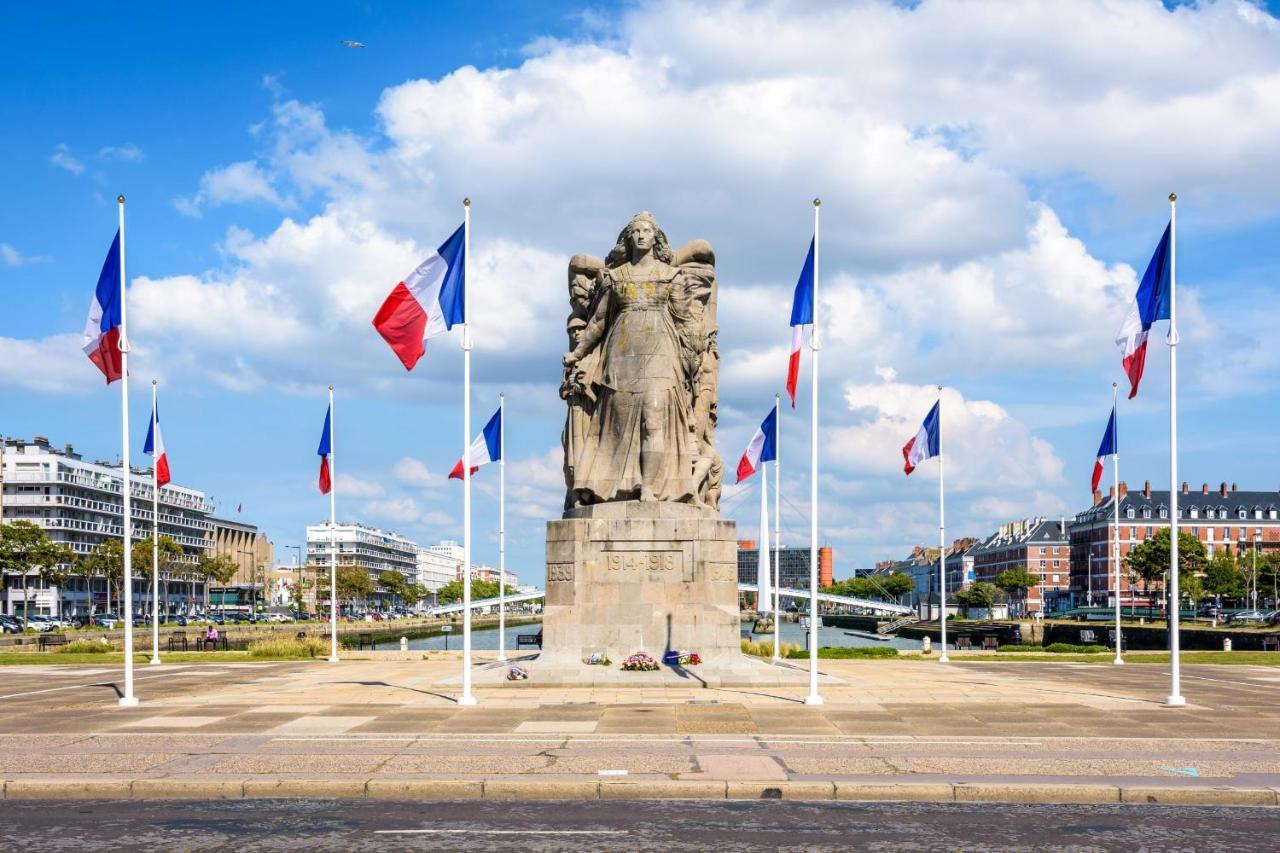 Apartament Le Petit Biscuit - Centre Historique Du Havre Hawr Zewnętrze zdjęcie